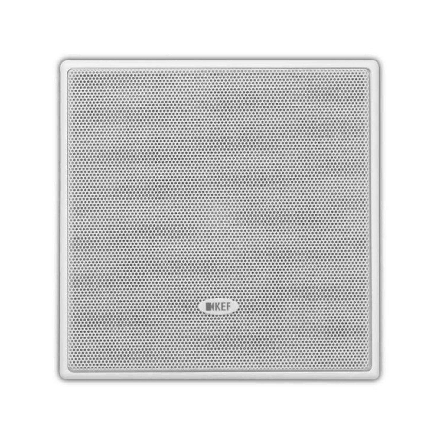 KEF Ci130.2CS In-Wall Speaker with grille on