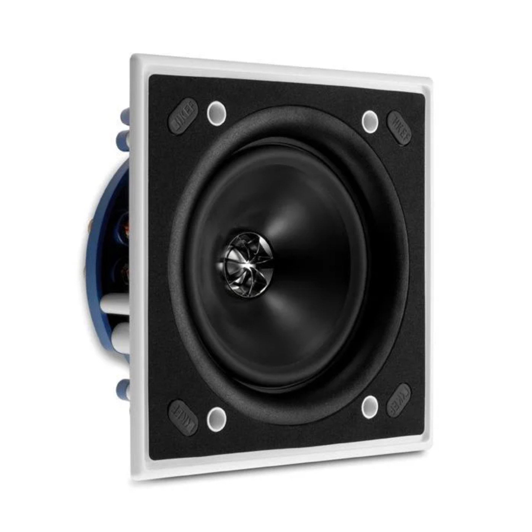Angle view of KEF Ci130QS In-Wall Speaker