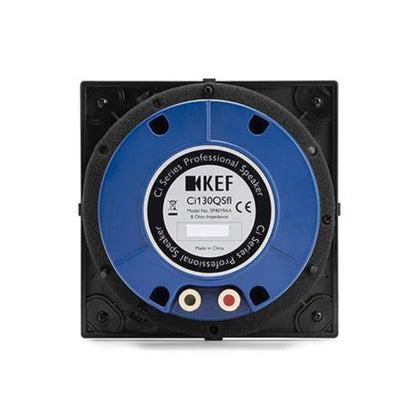 Back view of KEF Ci130QSfl Square Flush Mount In-Ceiling Speaker