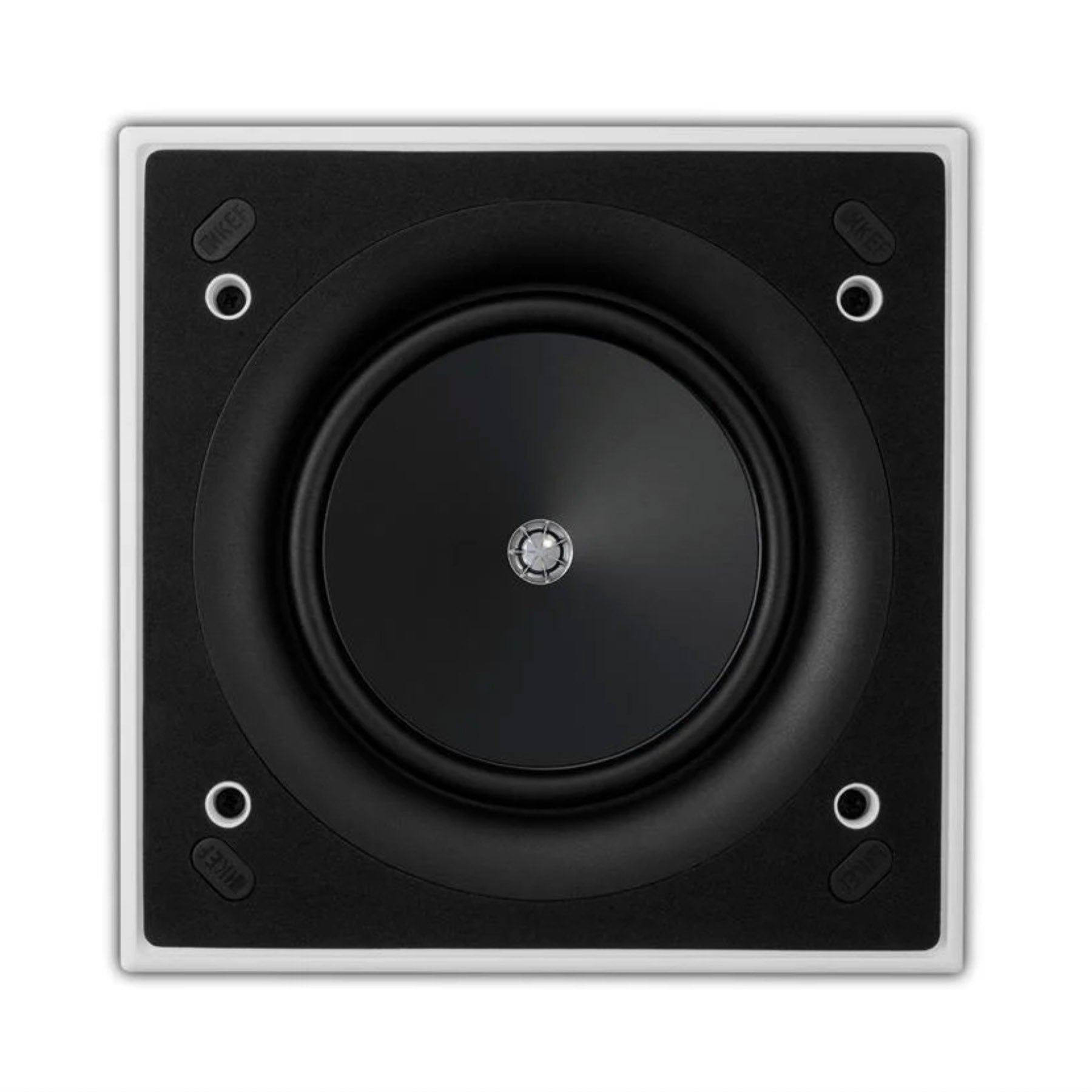 Front view of KEF Ci160.2CS In-Wall Speaker with no grille
