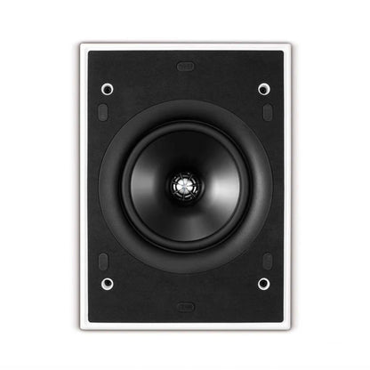 Front view of KEF Ci160QL In-Wall Speaker with no grille