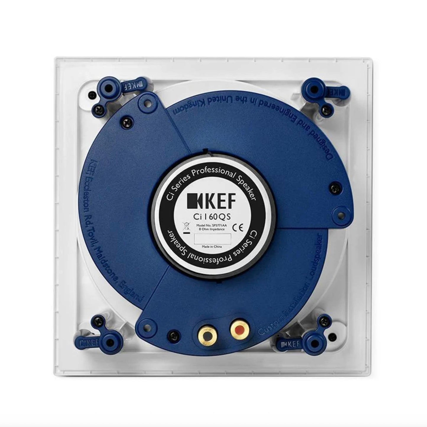 Rear view of KEF Ci160QS In-Wall Speaker