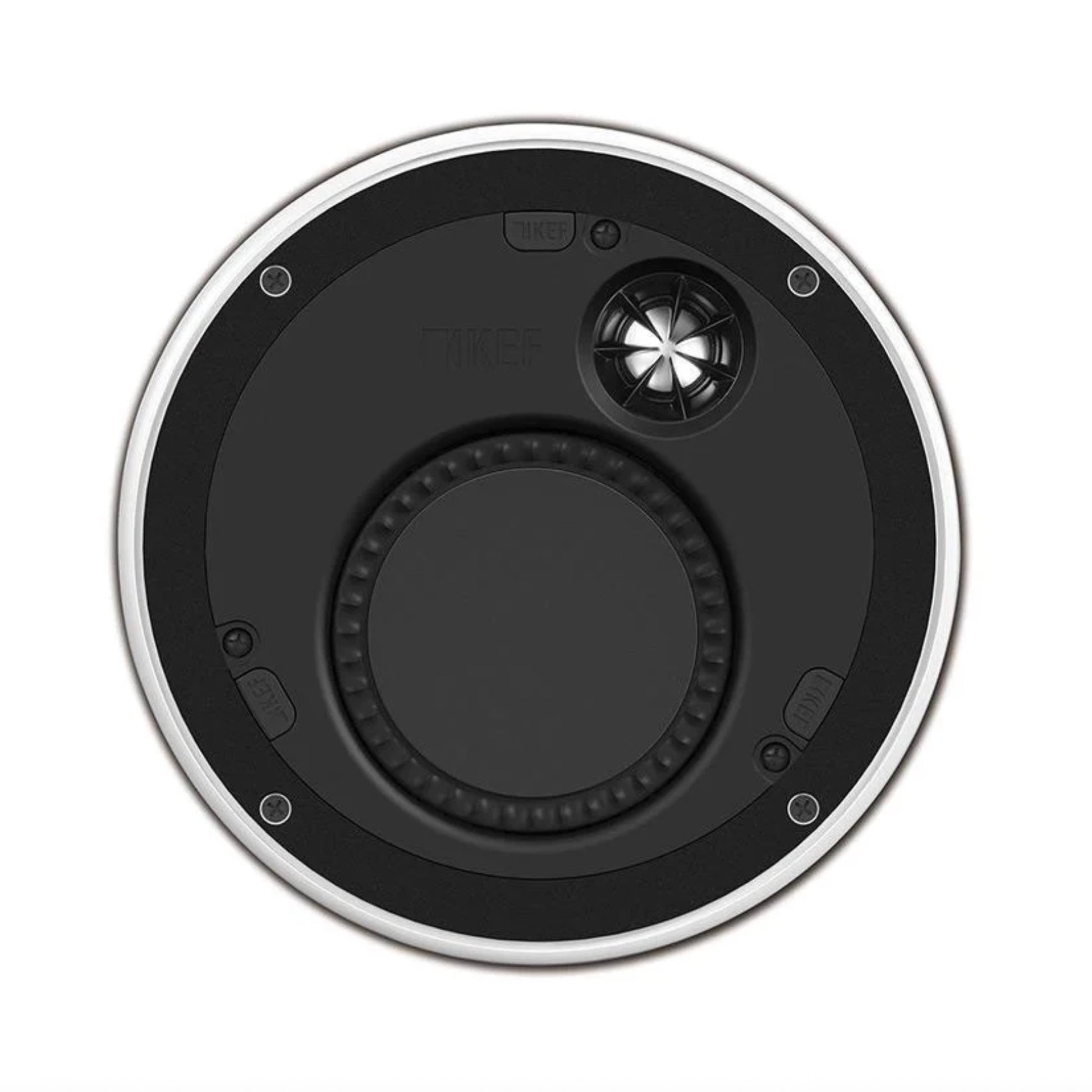 Front view of KEF Ci160TR In-Ceiling Speaker with no grille