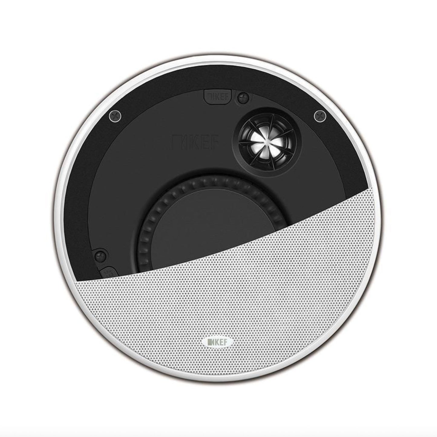 Front view of KEF Ci160TR In-Ceiling Speaker