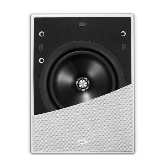 KEF Ci200QL In-Wall Speaker - showing half the grille