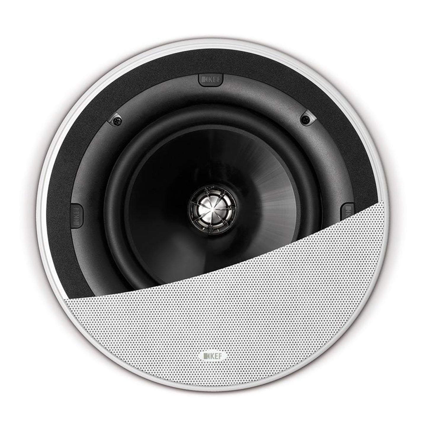 KEF Ci200QR In-Ceiling Speaker - Dual Concentric 2-Way In-Ceiling Speaker
