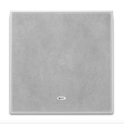 Front view of KEF Ci200QS In-Wall Speaker with no grille