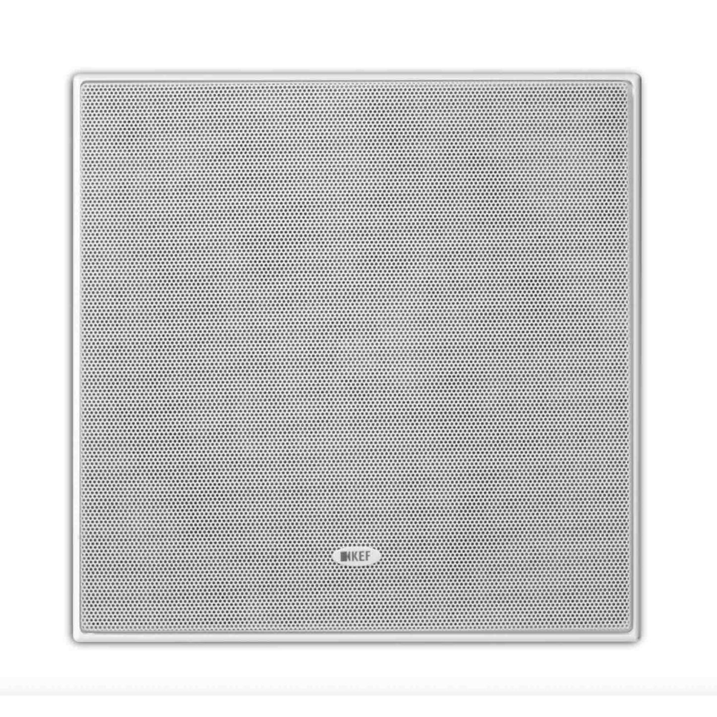 KEF Ci200RS-THX In-Wall Speaker with white grille
