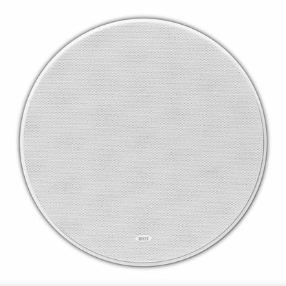 KEF Ci250RRM-THX In-Ceiling Speaker with white grille on
