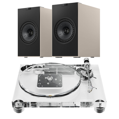 KEF Coda W AT-LPA2 Turntable System in Grey