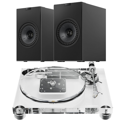 KEF Coda W AT-LPA2 Turntable System in Titanium