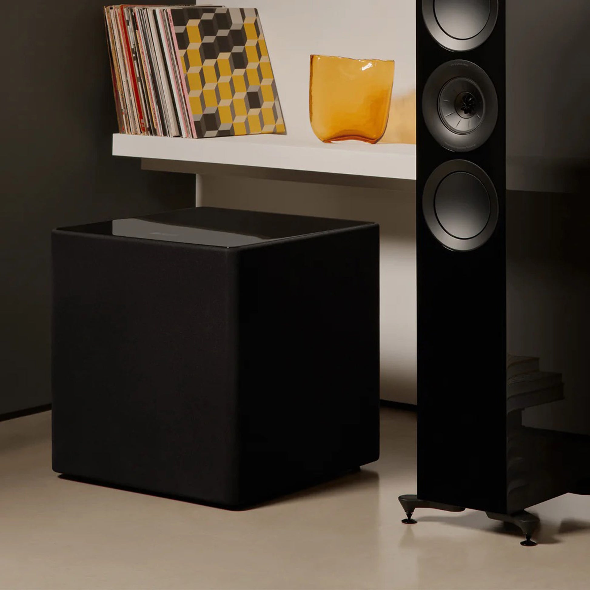 KEF Kube 15 MIE Subwoofer (Speaker Sold Separately)