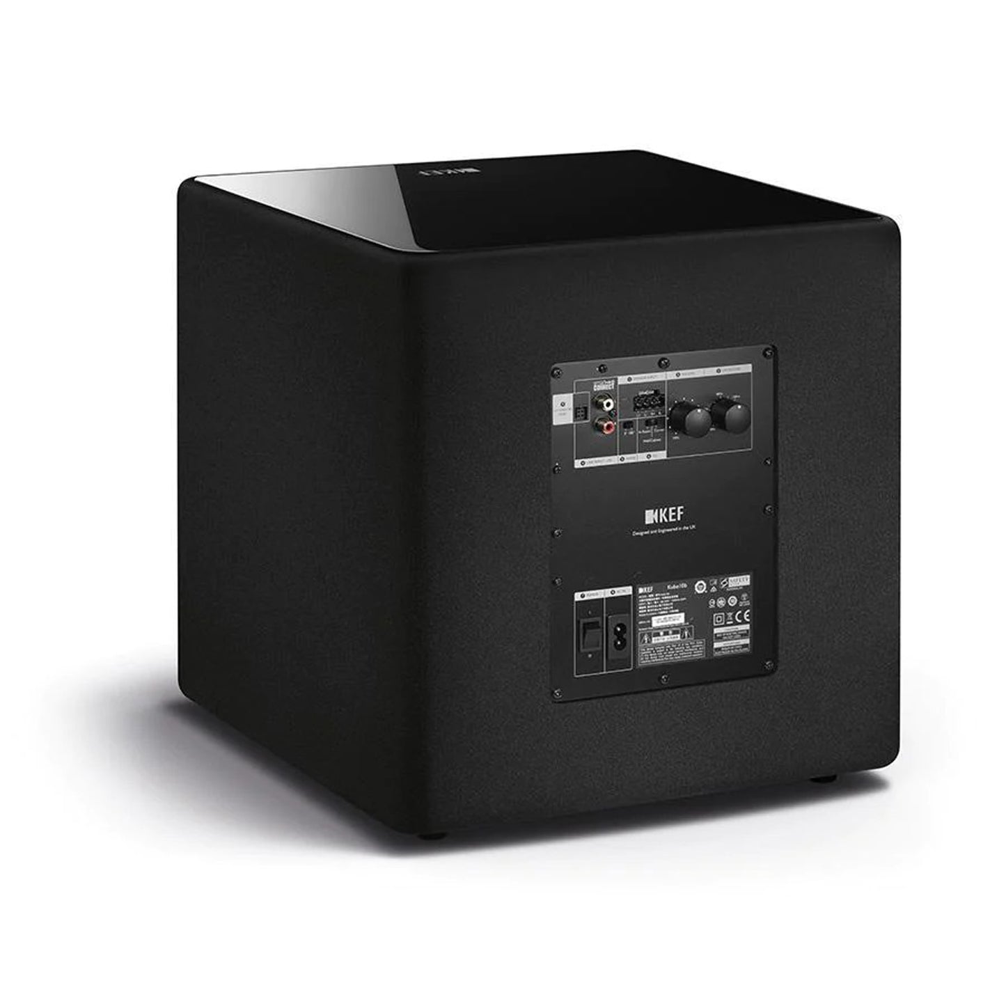 KEF Kube 8b Subwoofer - RCA Phono Sockets &
Speaker Level Inputs