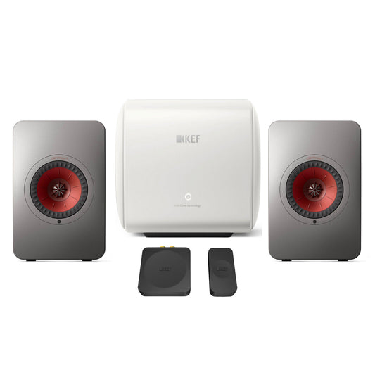 KEF LS50 Wireless II + KC62 Wireless Subwoofer