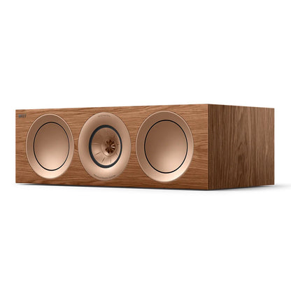 KEF R6 Meta Centre Speaker - Available in Walnut, Gloss White and Gloss Black