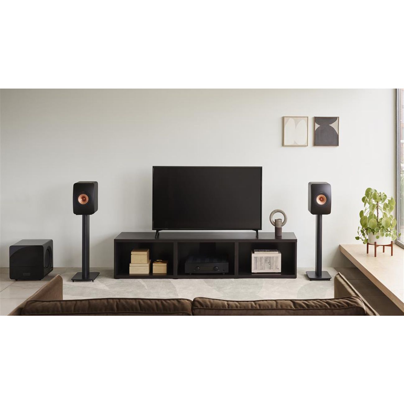 KEF LS50 Wireless II + S2 Stands