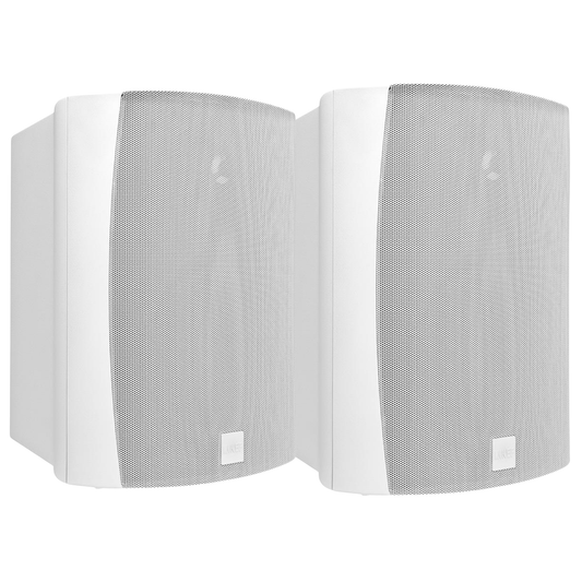 KEF Ventura 6 Outdoor Speakers in white on white background
