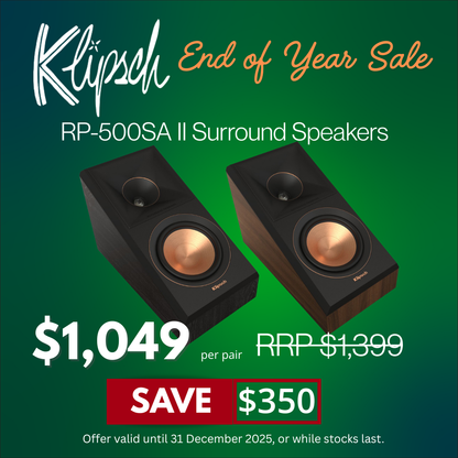Klipsch RP-500SA II Surround Speakers