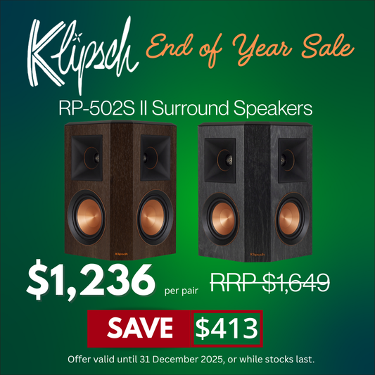 Klipsch RP-502S II Surround Speakers