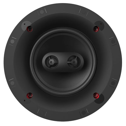Front view of Klipsch DS-180CSM In-Ceiling Speaker on white background