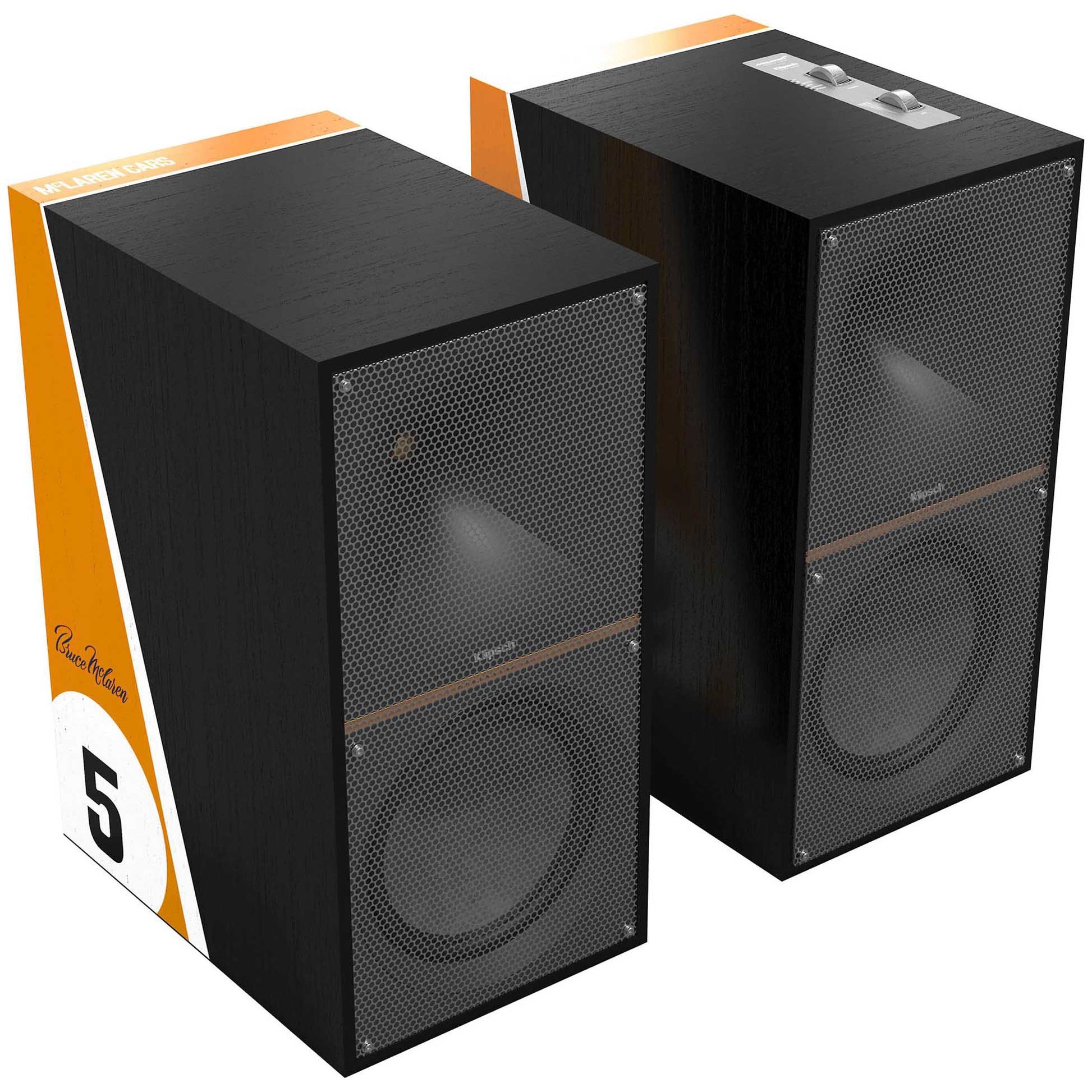 Klipsch The Nines Powered Bookshelf Speakers McLaren Special Edition