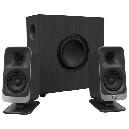 Klipsch ProMedia Lumina Computer Speakers on white background