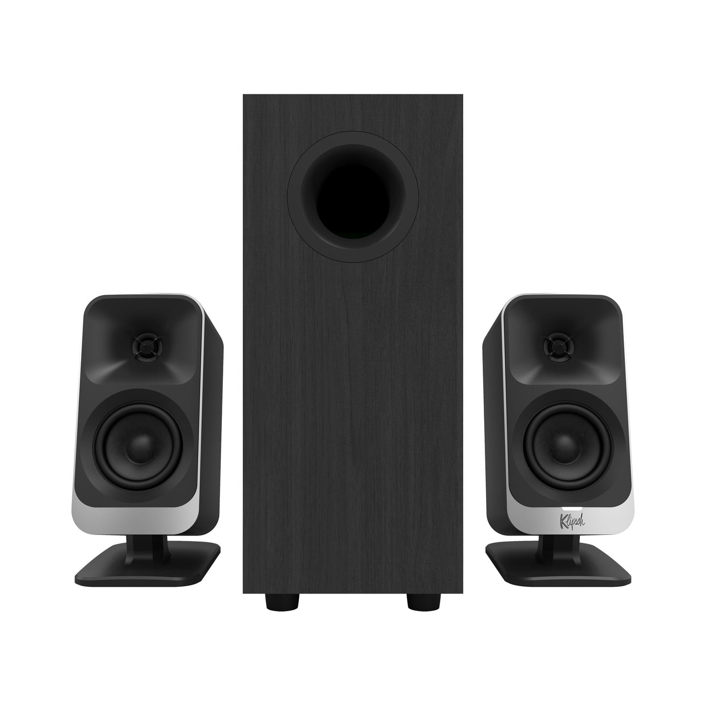 Klipsch ProMedia Lumina Computer Speakers on white background