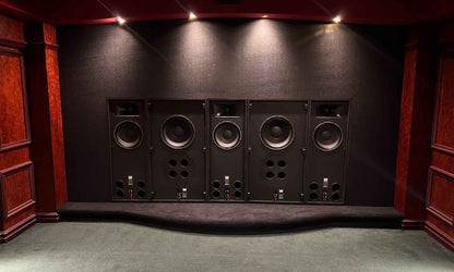 Klipsch RCC-122-BTS Behind-The-Screen Speaker System - Installed in Cinema One at Audio Trends.