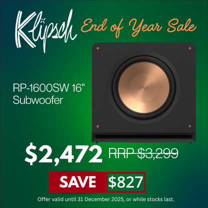 Klipsch RP-1600SW Subwoofer