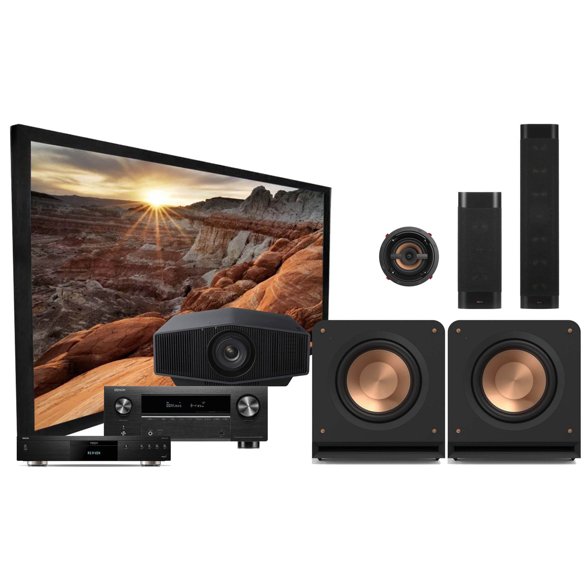 Klipsch Reference Premier Designer On-Wall Home Cinema System