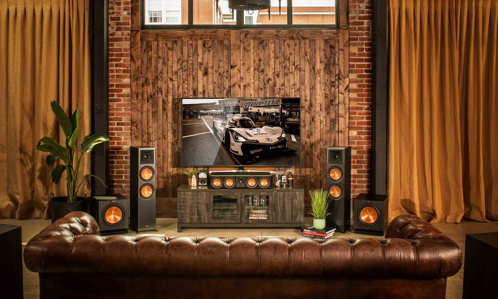 Klipsch SPL-120 Subwoofer - Full Klipsch Set-Up