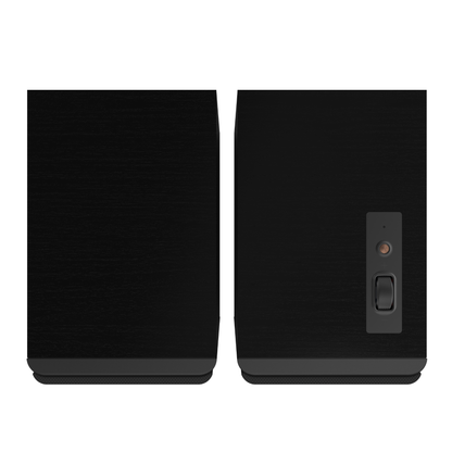 Top view of Klipsch The Fives II Powered Speakers in black
