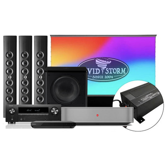 Leica Def Tech REL Ultra Short Throw LCR Home Cinema System