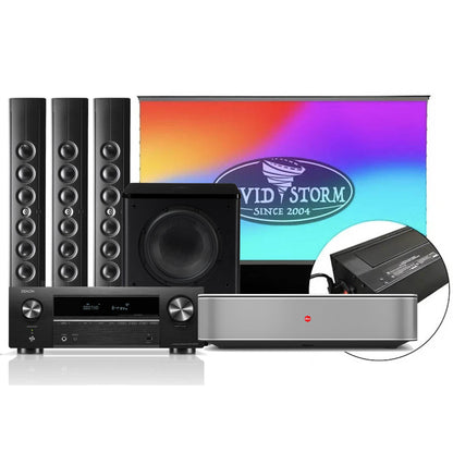 Leica Def Tech REL Ultra Short Throw LCR Home Cinema System