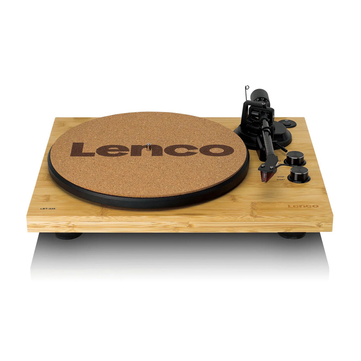 Lenco LBT-335BA Turntable - with Built-In Switchable Phono Preamplifier