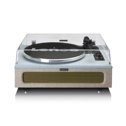 Lenco LS-440 Turntable - Front Lid On