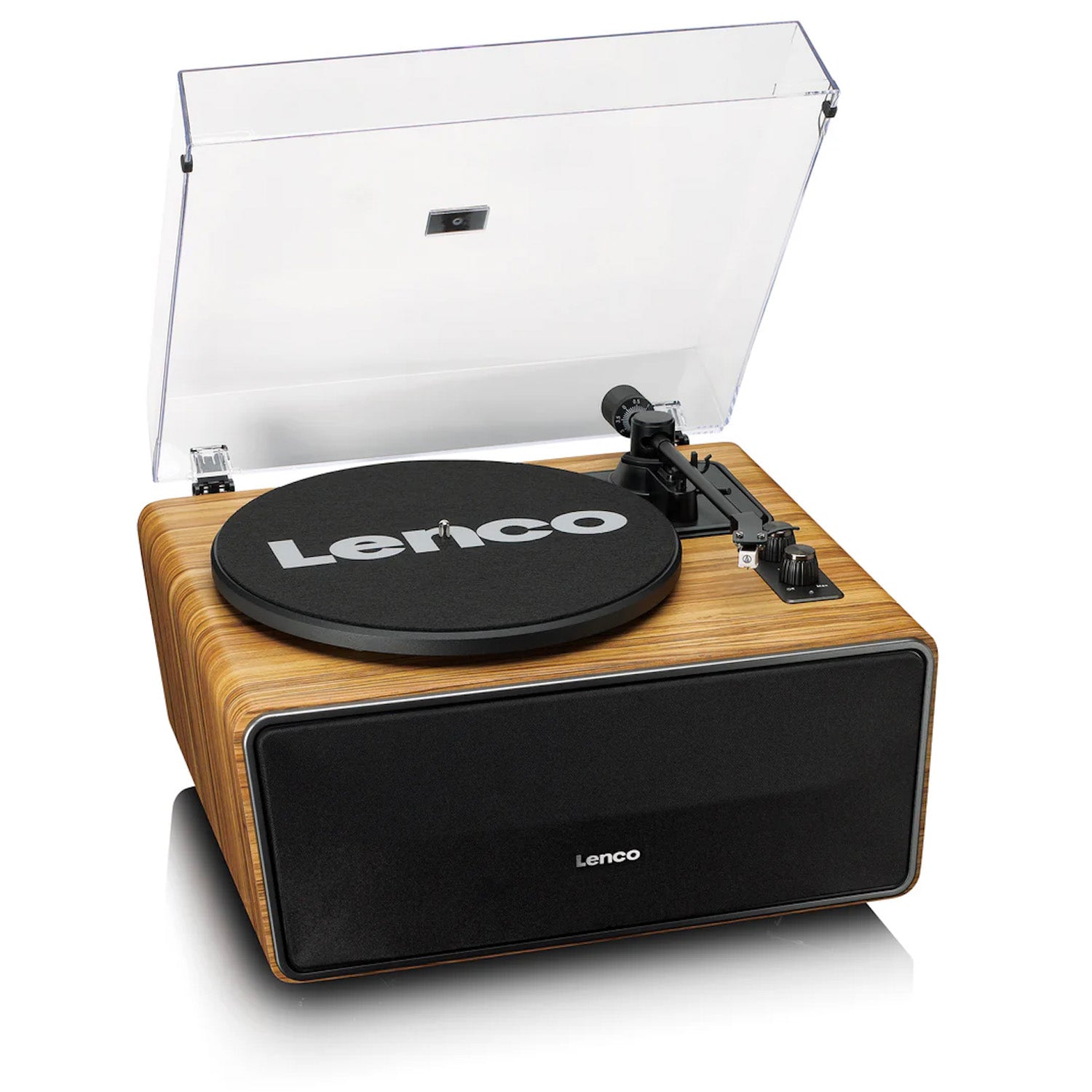 Lenco LS-570 Turntable - Lid Open