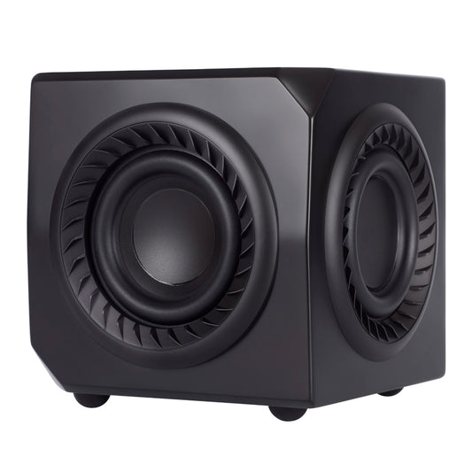 Lithe Audio Wireless Micro Subwoofer on white background