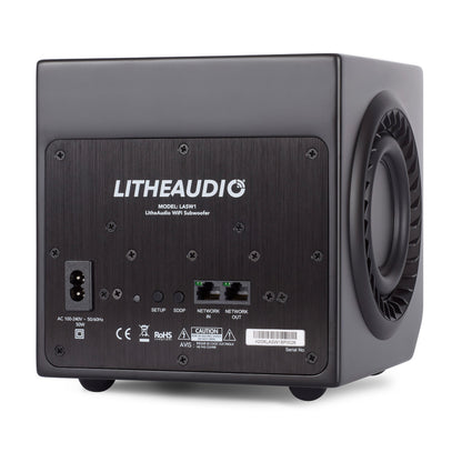 Lithe Audio Wireless Micro Subwoofer - rear inputs