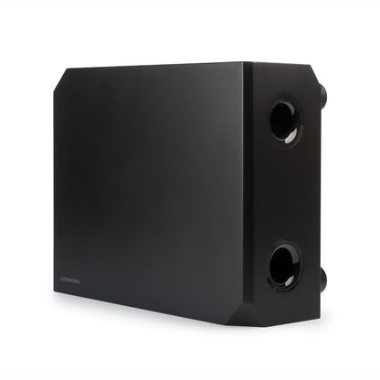 Lithe Audio WiSA Cinema Subwoofer on white background