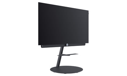 The Loewe bild is includes the mighty Loewe klang bar i soundbar (optional floorstand)