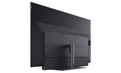 Loewe Inspire S55 4K OLED Smart TV - Rear Shown on Table Stand