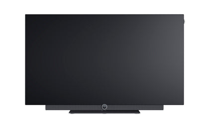 Loewe Inspire S55 4K OLED Smart TV - Front Shown on Table Stand