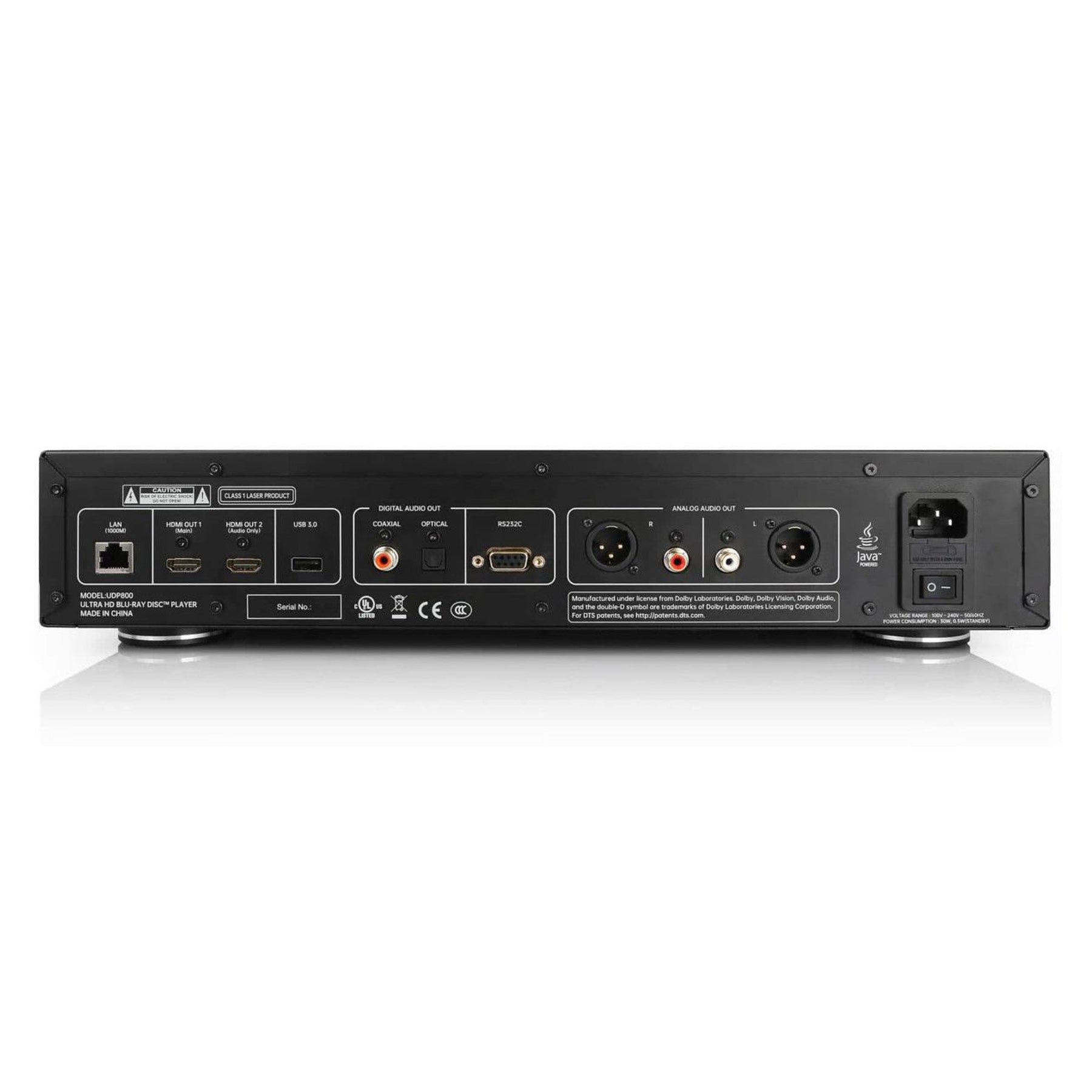 Magnetar UDP800 MKII 4K UHD Blu-ray Player | Region Free – Audio