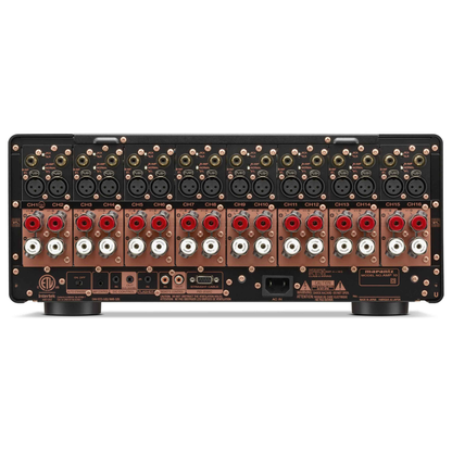 Rear view of Marantz AMP 10 Multi-Channel Power Amplifier