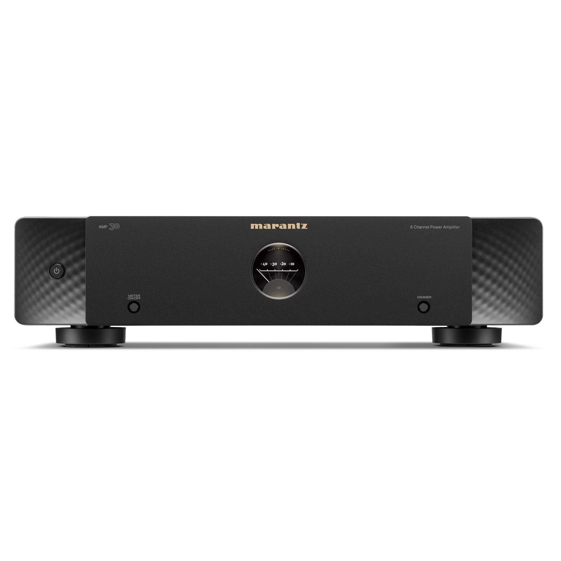 Front view of Marantz AMP 30 on white background