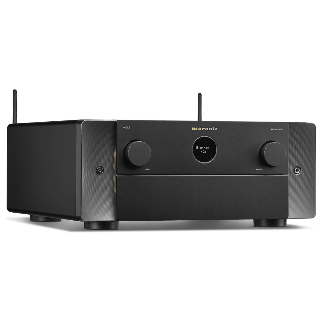 Front angle of Marantz AV 10 Home Theatre Preamp/Processor
