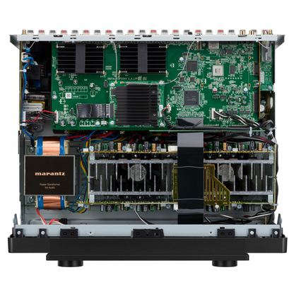 Internal view of the Marantz Cinema 50 Series 2 9.4 Channel AV Receiver