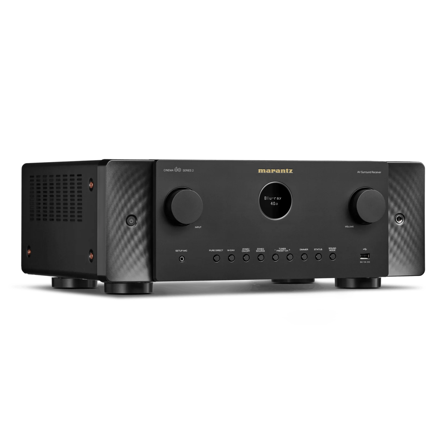 Front angle view of Marantz Cinema 60 Series 2 AV Receiver