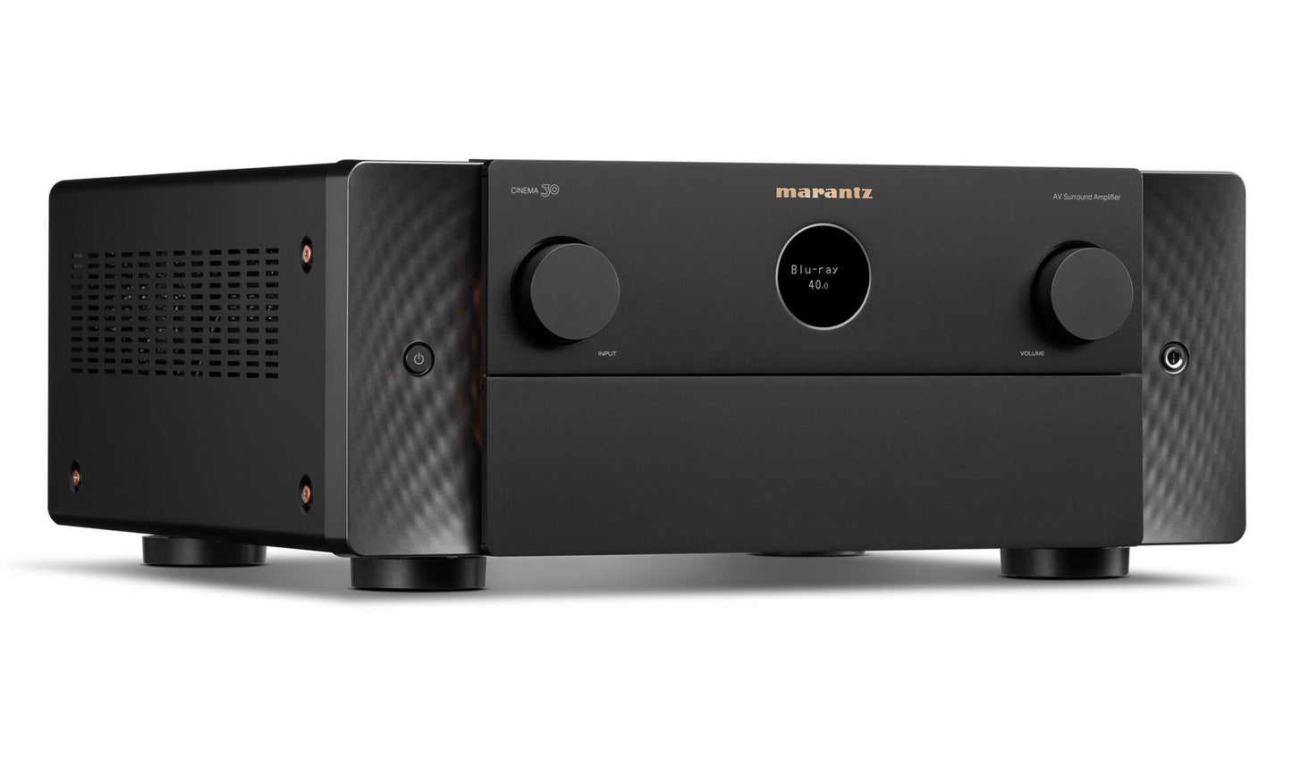 Marantz Cinema 30 8K Home Theatre Amplifier - Voice Control and HEOS Music Streaming